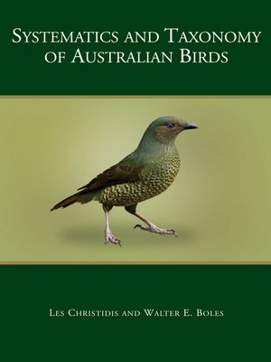 cover image of Systematics and Taxonomy of Australian Birds